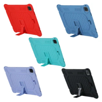 For iPad 2021 Case 12.9 Tablet Case silicone Stand Protective Cover For iPad Pro 12 9 Case 2022 2021 2020 2017 2015