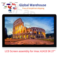 For iMac 27'' Retina 5K Laptop LCD Screen A1419 LM270QQ1 SDA2 2014 2015 2017 MF886 MF885 MK462 MK482 Ship From NL AU DE USA