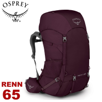 【OSPREY 美國 RENN 65 女款 登山背包《極光紫》65L】雙肩背包/後背包/登山/健行/旅行
