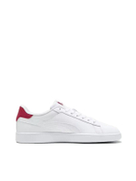 รองเท้าผ้าใบยูนิเซ็กส์ รุ่น Smash 3.0 L สี PUMA White-Club Red-PUMA Gold