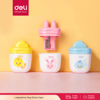 Deli Rautan Pensil satu lubang 8mm 3 Warna ER01300 Stationery