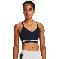 【UNDER ARMOUR】UA官方直營 女 Seamless低衝擊運動內衣_1357719-001(黑)