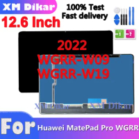 12.6'' New LCD For Huawei MatePad Pro WGRR-W09 WGRR-W19 2022 WGRR Display Touch Screen Digitizer Full Assembly Replace Parts