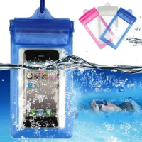 Transparent Waterproof Cell Phone Pouch Bag Case Cover For iPhone 4 5 6 7 Plus Galaxy S4 5 6 Note 2 3 Honor 6 Plus MI 3 4