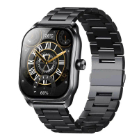 New Curved Screen Smart Watch Bluetooth Call Bracelet Waterproof Heart Rate Blood Oxygen Encoder Sma