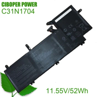 CIBOPER POWER Genuine Battery C31N1704 11.55V/52WH/4550MAH For Q535U UX561UD For ZenBook Flip 15 For ZenBook Flip UX561UD Series