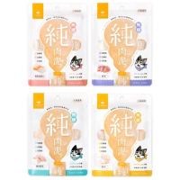 DOG CATSTAR汪喵星球-無膠純肉泥 6g x 5條 犬貓適用 x 20入組(購買第二件贈送寵物零食x1包)