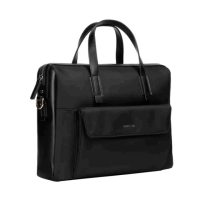 【Cerruti 1881】義大利原裝進口 頂級公事包/斜背包(黑色 CECA06492T)
