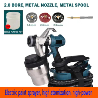 Electric spray gun, high-power household small latex paint spraying machine, special paint gun for renovation of color steel til