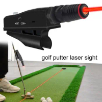 Golf Putter Laser Sight Pointer Golf Training Aids Aim Putting Practice Posture Corrector Indicator Laser Red Line Pointer