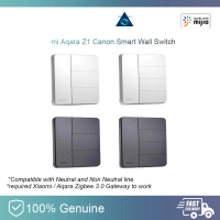 Aqara Z1 Canon Smart Wall Switch Homekit Zigbee 3.0 Neutral/ No Neutral