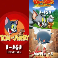 Tom and Jerry γ1940-1967 : 1-161 Β£pisodesγγ4K 1-157 β¬pisodesγγVIDβ¬O +8γ U$B 3.0