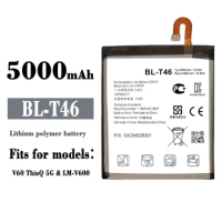 Latest Replacement Battery For LG Lg V60 Yhinq 5 BL-T46 Large Capacity Built-in Mobile Phone Brand 5000mAh New Batteries