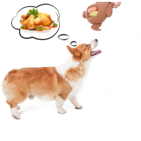 【May shop】萬聖節烤火雞蔬菜嗅聞玩具寵物藏食漏食消耗體力訓練玩耍毛絨玩具(寵物紓壓解悶)