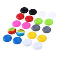 100set Silicone Analog Thumb Stick Grips Cover for PlayStation 4 PS4 Pro Slim for XBox One Elite X S Controller Thumbsticks Caps