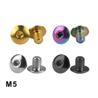 Weiqijie Titanium Bolt M5 Bicycle Bolt Accessories Bicycle Brake Lever Oil Cap