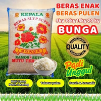 Beras Enak Beras Pulen Bunga 15 kg 15 kg