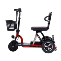 long range elderly enclosed foldable mobility electric ricycles three wheel scooters 3 wheel bike for disabled