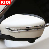 Rearview Mirror Cover Strips for Nissan X-trail Xtrail T32 2014-2021 ABS Rearview Mirror Protector Trim Accessories