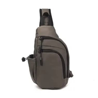 Hush Puppies Tas Pria Zyler Chest Bag Grey