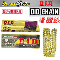 DID Japan 415 122 132 DX SDX Gold Chain Motorcycle 415-122 415-132 100% Original Yamaha