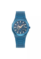 Aries Gold Aries Gold Voltamic Blue Dial And Stainless Steel Men Watch G 9031 BU-BURG