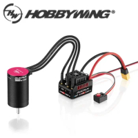 Hobbywing QUICRUN WP 10BL120 G2 120A 2-4S Lipo Speed Controller Brushless ESC Sensorless with 3660 motor for 1/10 1/12 RC Car