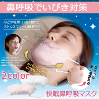 【ALPHAX】睡眠鼻呼吸口罩(保濕 打鼾 口乾 舌燥 口腔)