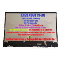 FHD Touch Screen Assembly For HP Envy X360 13-AQ L53379-001