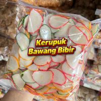 500gr Krupuk Seblak Mentah, Krupuk Bawang Bibir