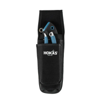 【HOKAS】多功能耐磨兩入工具袋(台灣製 剪定鋏套 工具套 收納套 工具袋 腰包 加厚帆布 水電腰包 S413)