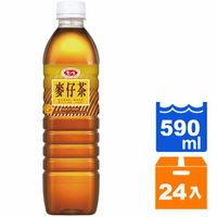 愛之味 麥仔茶 590ml (24入)/箱【康鄰超市】