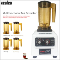 Xeoleo Commercial Tea Breawing Blender Multifunction Mixer Juicer Foam Milk Sand Ice Smoothie Coffee Maker Food Mixer Grinder
