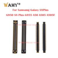 2-10pcs USB Charger Charging Dock Port FPC Connector For Samsung Galaxy S8Plus G950 S8 Plus G955 A50 A505 A505F Plug Board 64Pin