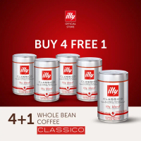 [Buy 4 Free 1] illy Whole Coffee Bean (250g) - Classico (Medium Roast) / Intenso (Dark Roast)