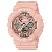 送禮首選★CASIO BABY-G/魅力圈專屬時尚運動腕錶/BA-130-4A  附提袋【全館滿額折價★APP下單點數4倍送】線上購買享_實體門市同步服務