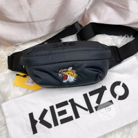 歐美代購 台灣現貨 KENZO Kansai Yamamoto Roaring Tiger logo 刺绣腰包 胸包【APP下單跨店最高20%點數】