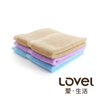【現貨出清】Lovel 嚴選六星級飯店素色純棉方巾3件組(共5色)