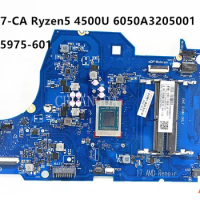 For hp 17-CA M15975-601 Ryzen5 4500U 6050A3205001 laptop motherboard used