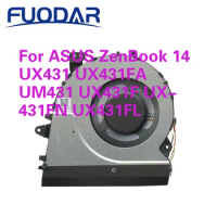For ASUS ZenBook 14 UX431 UX431FA UM431 UX431F UX431FN UX431FL Radiator New Computer CPU Cooling Fans