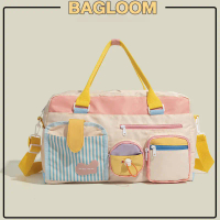 BAGLOOM Lightweight Travel Duffel Bag Large Capacity Gym Bag Travel Bag for Women