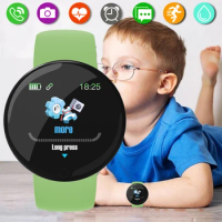 Kids Smart Digital Wristwatch Blood Pressure Waterproof Smartwatch Women Heart Rate Monitor Fitness 