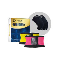 【PP 石墨烯】白沙屯媽聯名款石墨烯能量護膝1雙+腰夾1件