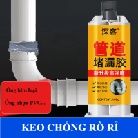 Keo chống rò rỉ ống nước PVC công nghiệp - Keo AB chống rò rỉ đường ống
