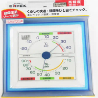日本EMPEX藍方指針溫濕度計
