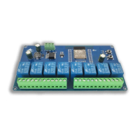 โมดูลรีเลย์ 8 ช่อง ควบคุมโหลด พร้อมบอร์ดรีเลย์ ESP32 โปรแกรมได้ 8 ช่อง สำหรับ ESP32 Wi‑Fi Bluetooth