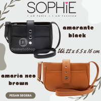 Tas Pesta Kondangan Tas Selempang Wanita Sophie Martin Paris  Amarante black Promo Terbaru 2024 Keki