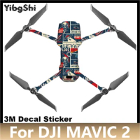 For DJI MAVIC 2 Camera Drone Sticker Protective Skin Decal Vinyl Wrap Film Anti-Scratch Protector Coat Mavic2 Pro Mavic2Pro 2Pro