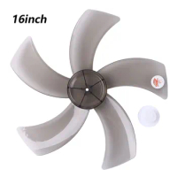 Big Wind 16inch 400mm Plastic Fan Blade 5 Leaves Replacement For Standing Pedestal Fan Table Fanner General Accessories