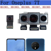 Original Front Rear Camera For OnePlus 7T One Plus7T Selfie Frontal Backside Camera Module Replacement Spare Parts